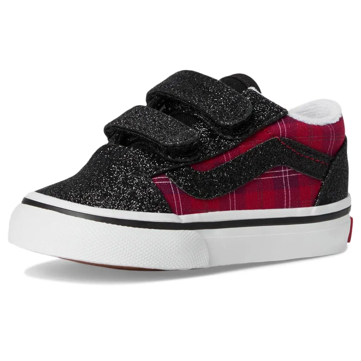 Vans shoes - Glitter Plaid Red/Black 5