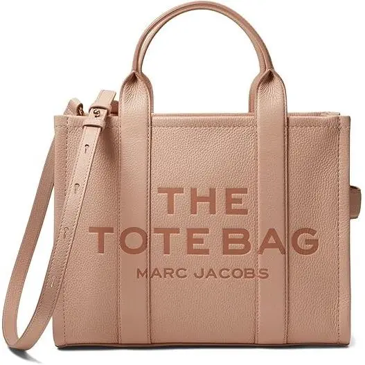 Marc Jacobs The Leather Medium Tote Bag Rose H004L01PF21-624
