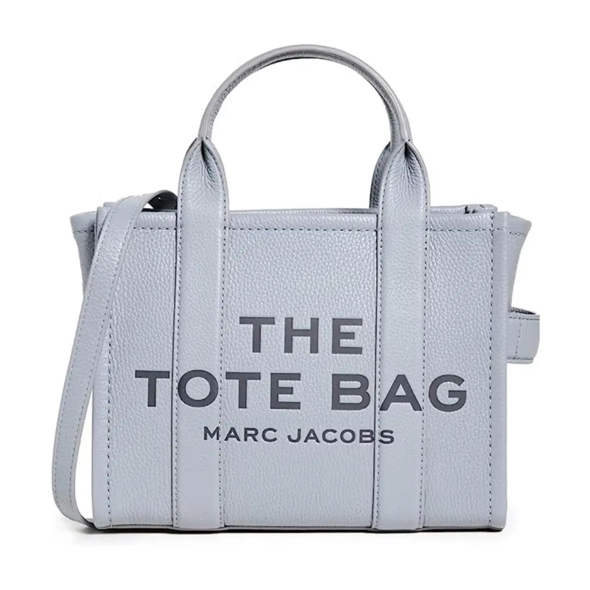Marc Jacobs Women`s The Small Tote Wolf Grey Blue Graphic One Size H009L01SP