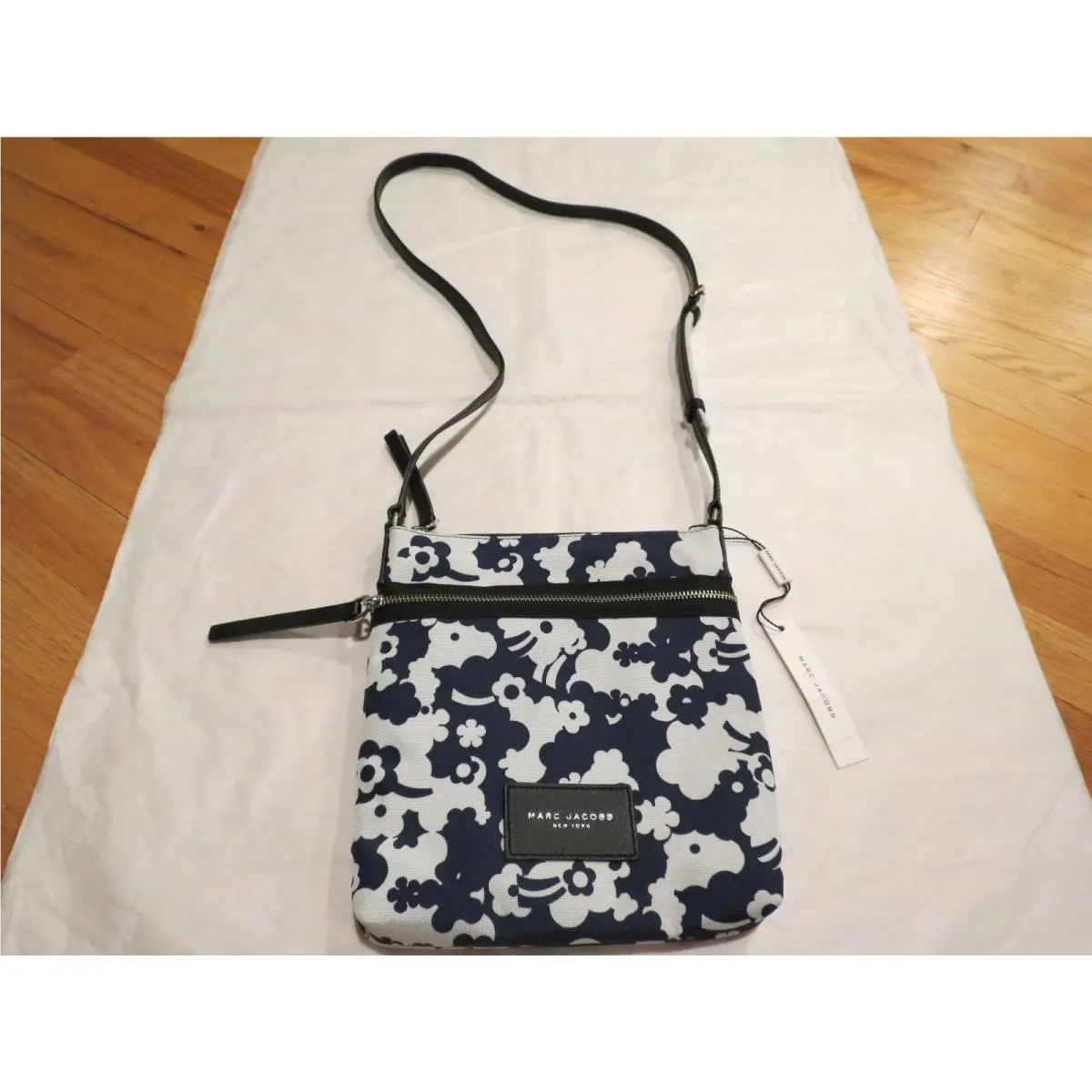 Marc Jacobs Biker Blue Moon Print Xbody Floral Blowout by Marc By Marc Jacobs