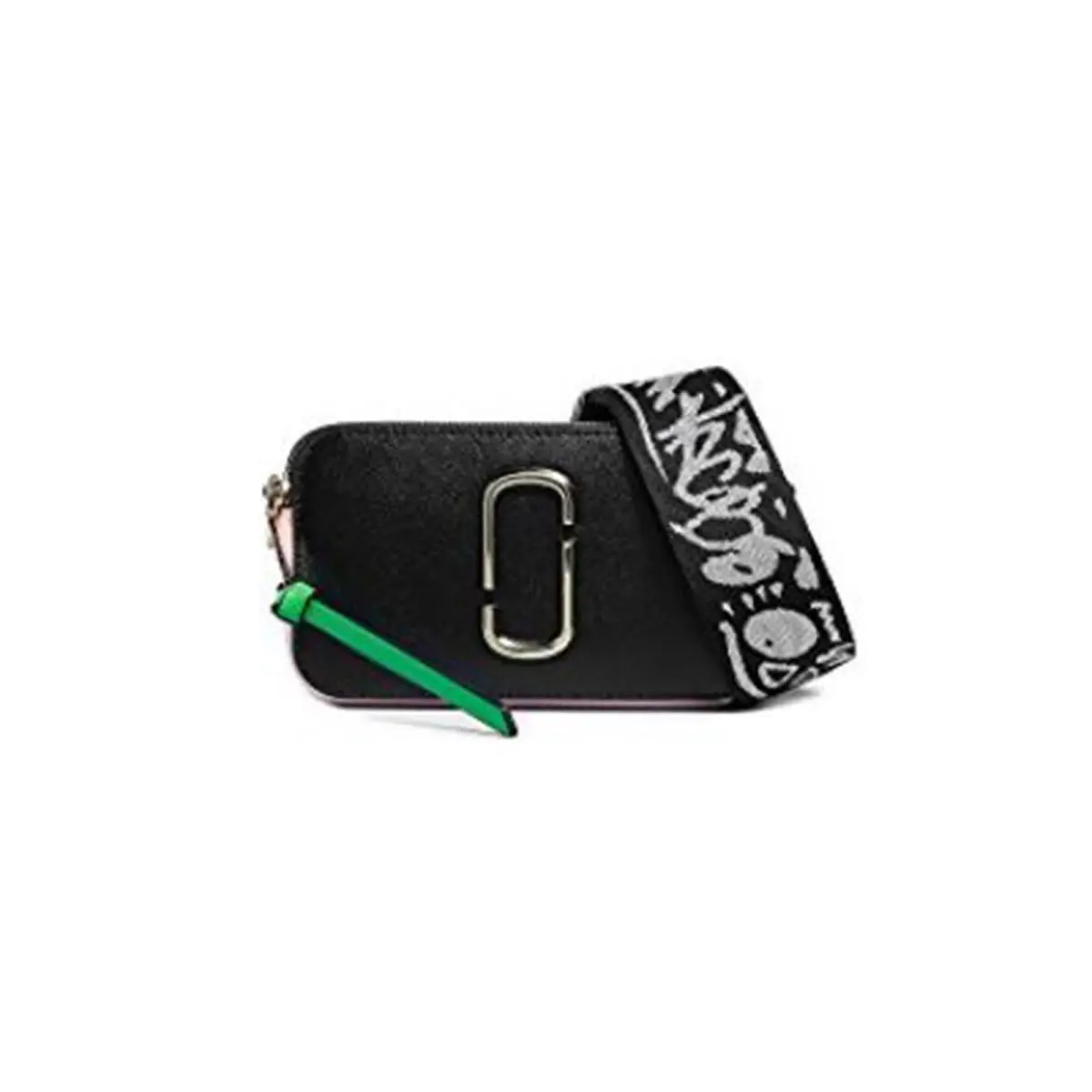 Women`s Snapshot Camera Bag One Size Black/baby Pink M0012007-978 by Marc Jacobs