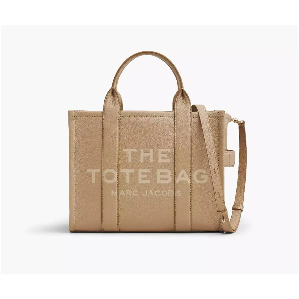 Marc Jacobs The Leather Small Tote Bag Camel One Size H004L01PF21-230