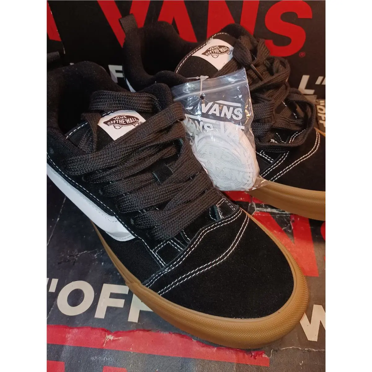 Vans shoes - VANS Knu-Skool - VN0009QCB9M - Black 6
