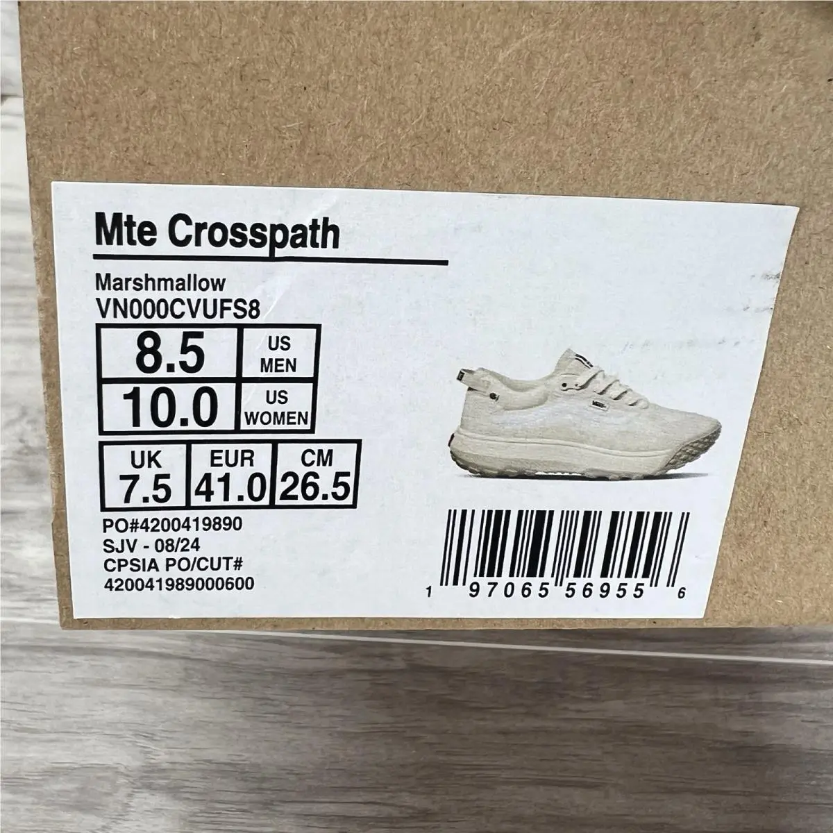 Vans shoes - VANS MTE - MTE - VN000CVUFS8 - White 6
