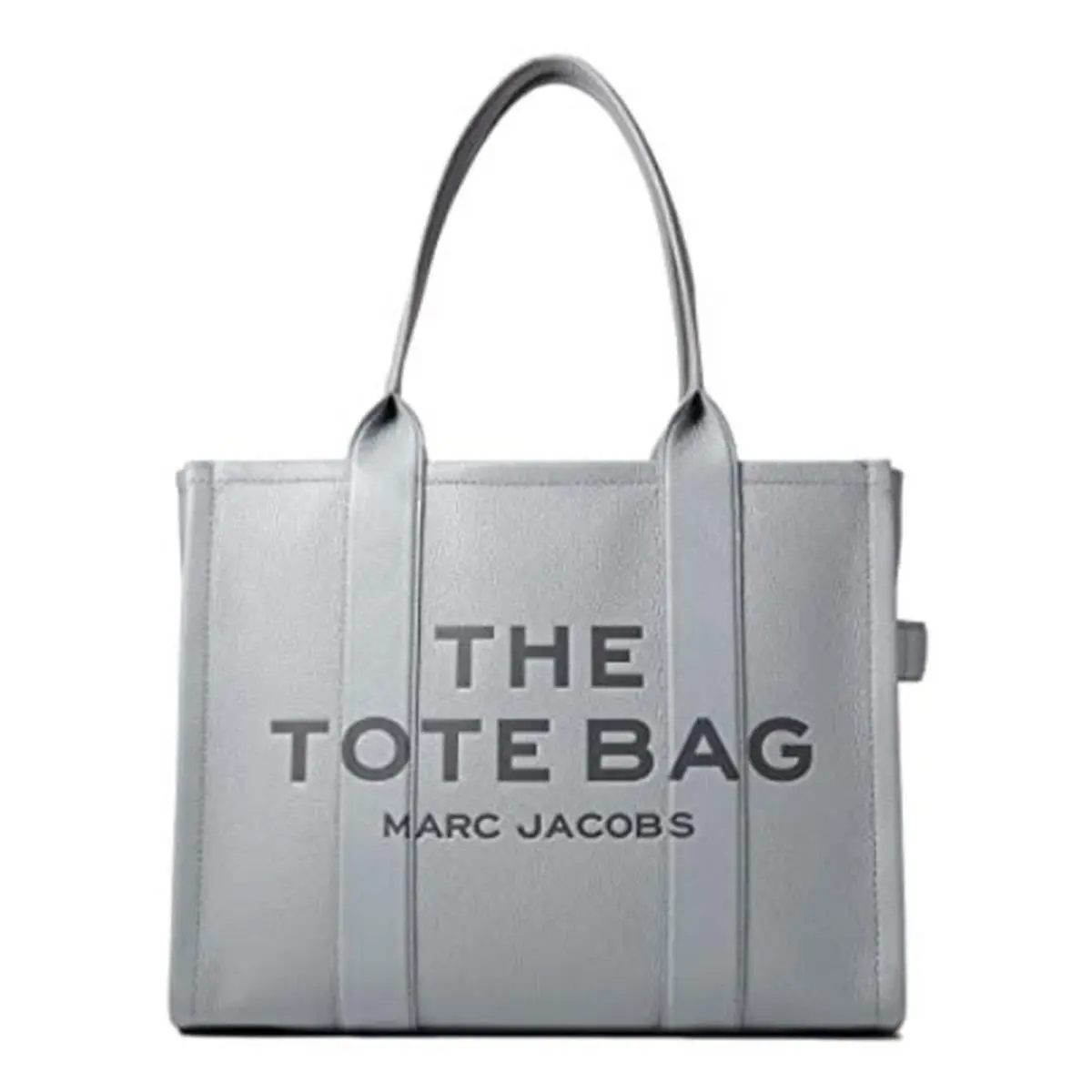 Marc Jacobs The Leather Tote Bag Wolf Grey One Size H020L01FA21-050