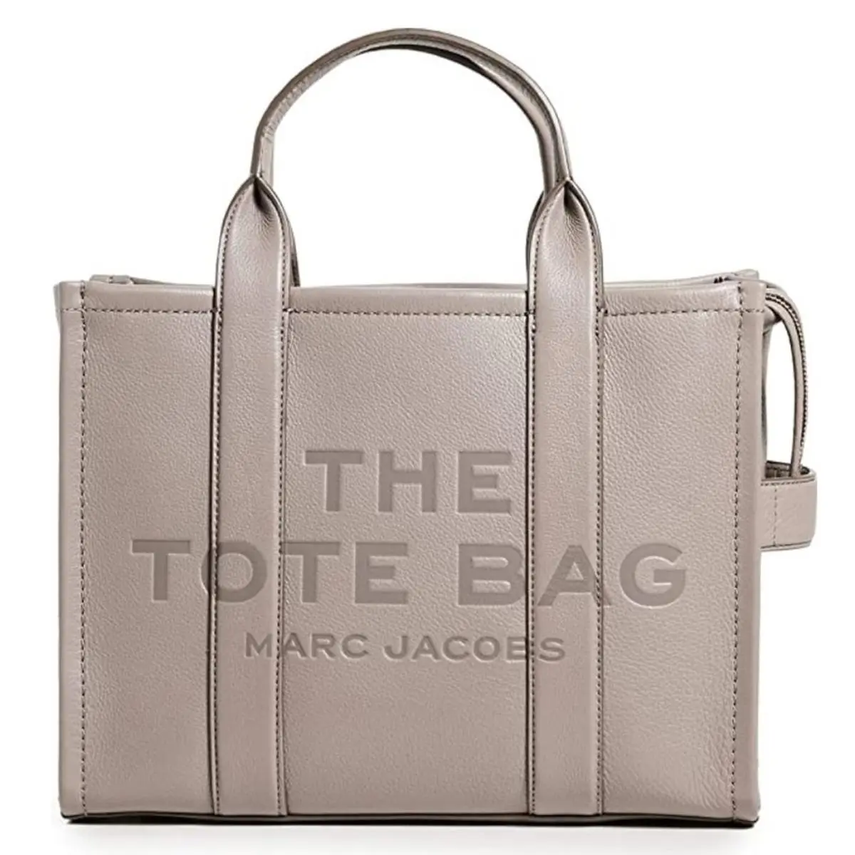 Marc Jacobs Women`s The Small Leather Tote Cement Grey One Size H004L01PF21-0
