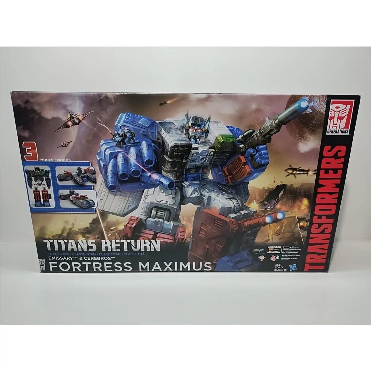 Transformers Titans Return Fortress Maximus Titan Class 2016