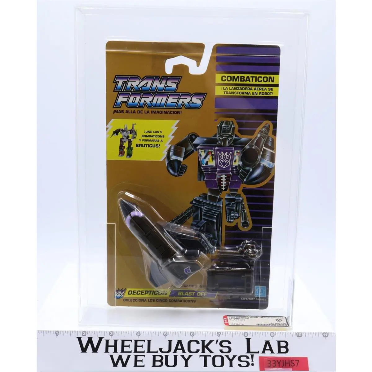 Blast Off Afa Graded 85 85/85/90 G1 Transformers Spain 1990 Hasbro