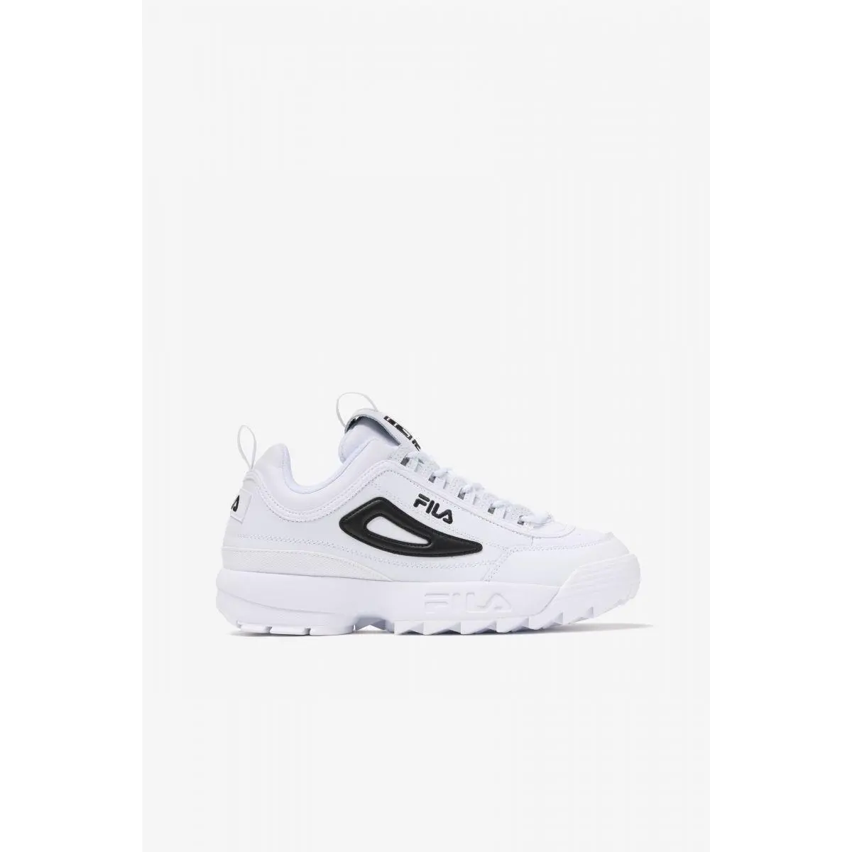 Fila shoes - WHITE/WHITE/BLACK 2