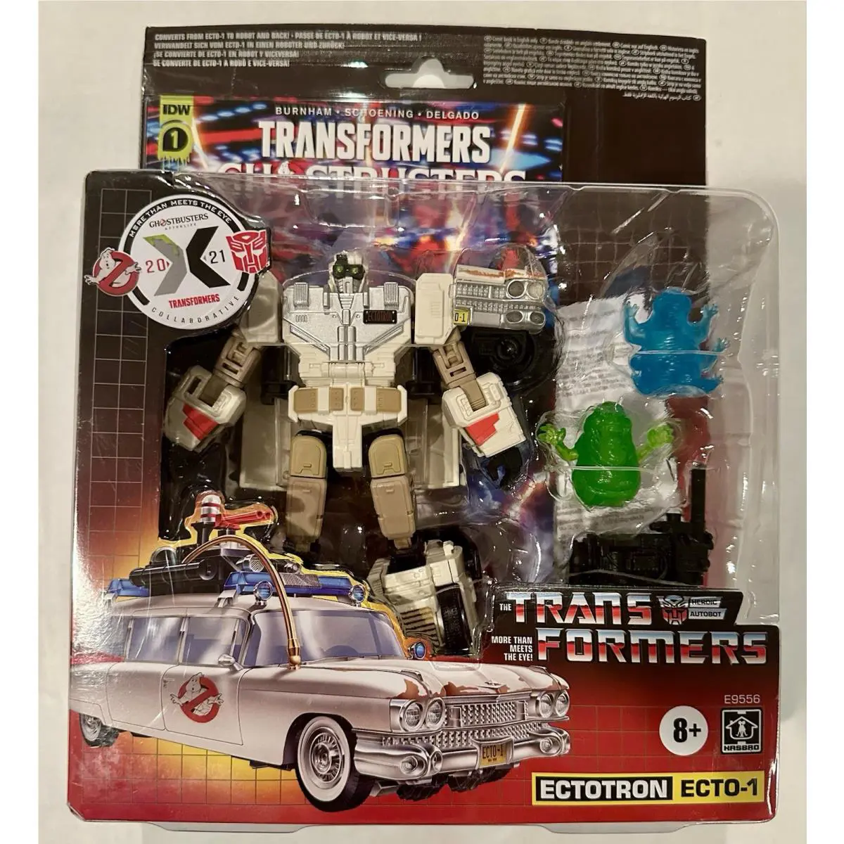 Ectotron Ecto-1 Ghostbusters x Transformers Hasbro Action Figure E95565E00