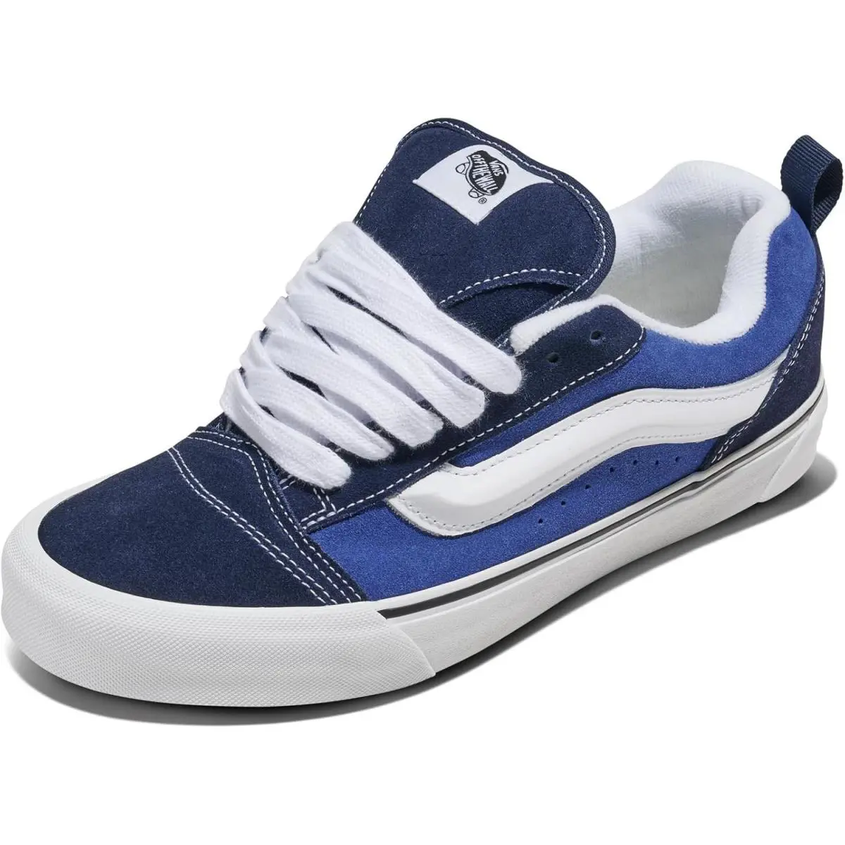 Vans Unisex-adult Knu Skool 7 Women/5.5 Men Navy/true White - navy true white