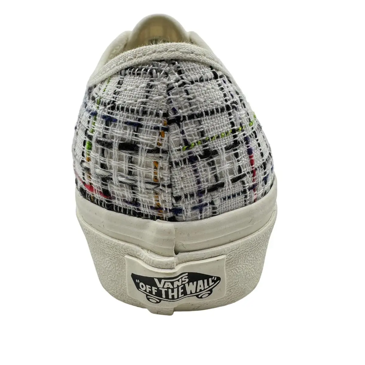Vans shoes - VANS Authentic - Authentic - VN0A5KS96SV - White, Manufacturer: (Woven Plaid) Marshmallow (UPC: 195439456112) 3