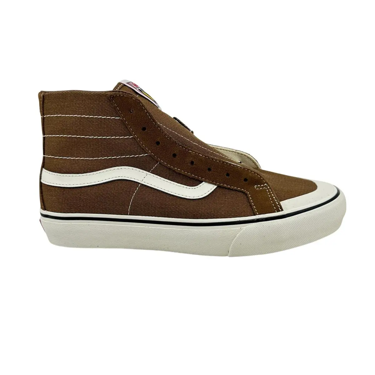 Vans Sk8 Hi 138 Decon Salt Wash Dachsund Marshmallow Mens Size 9 Sneaker - Brown, Manufacturer: (Salt Wash) Dachsund Marshmallow