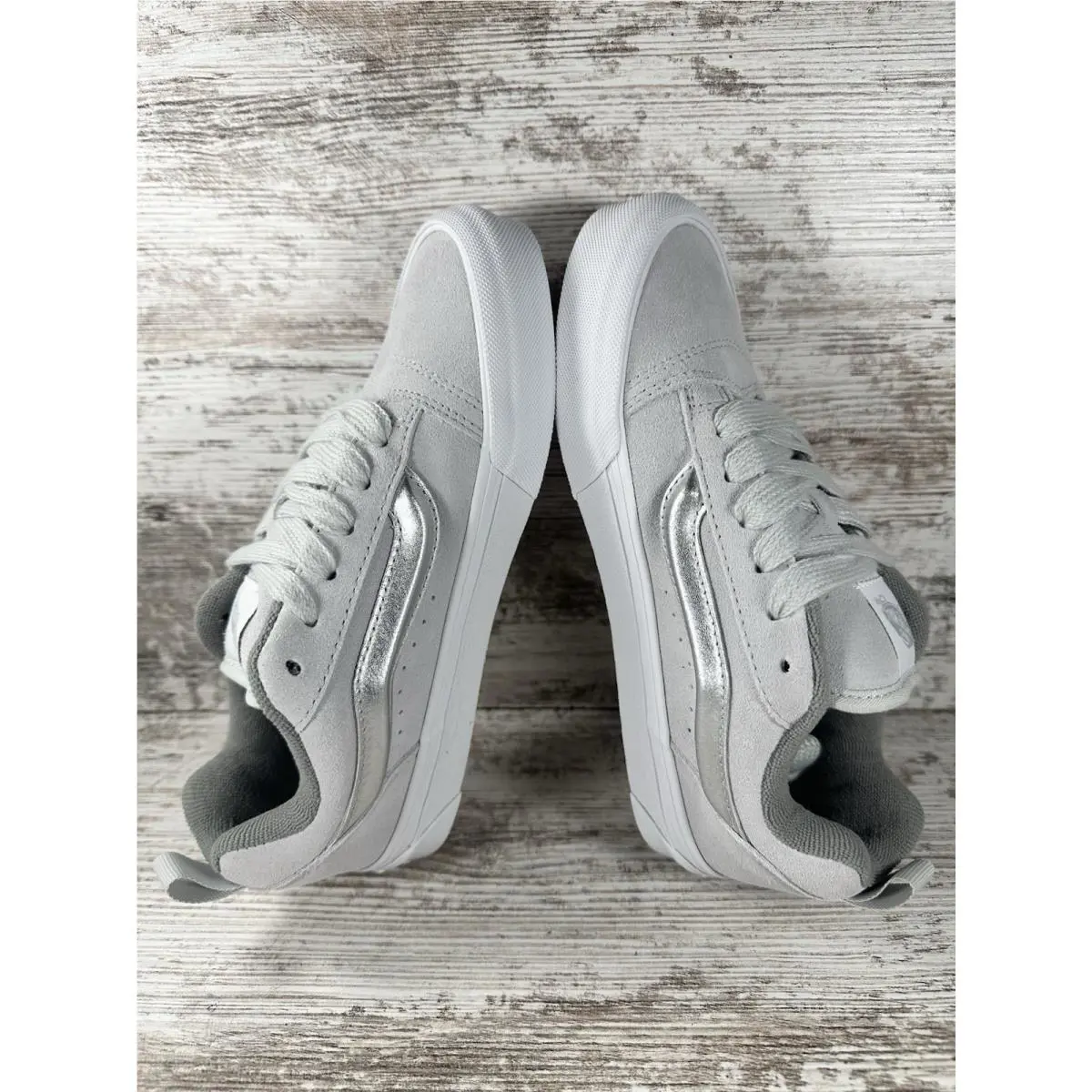 Vans shoes - VANS Knu Skool - Knu Skool - Silver 5