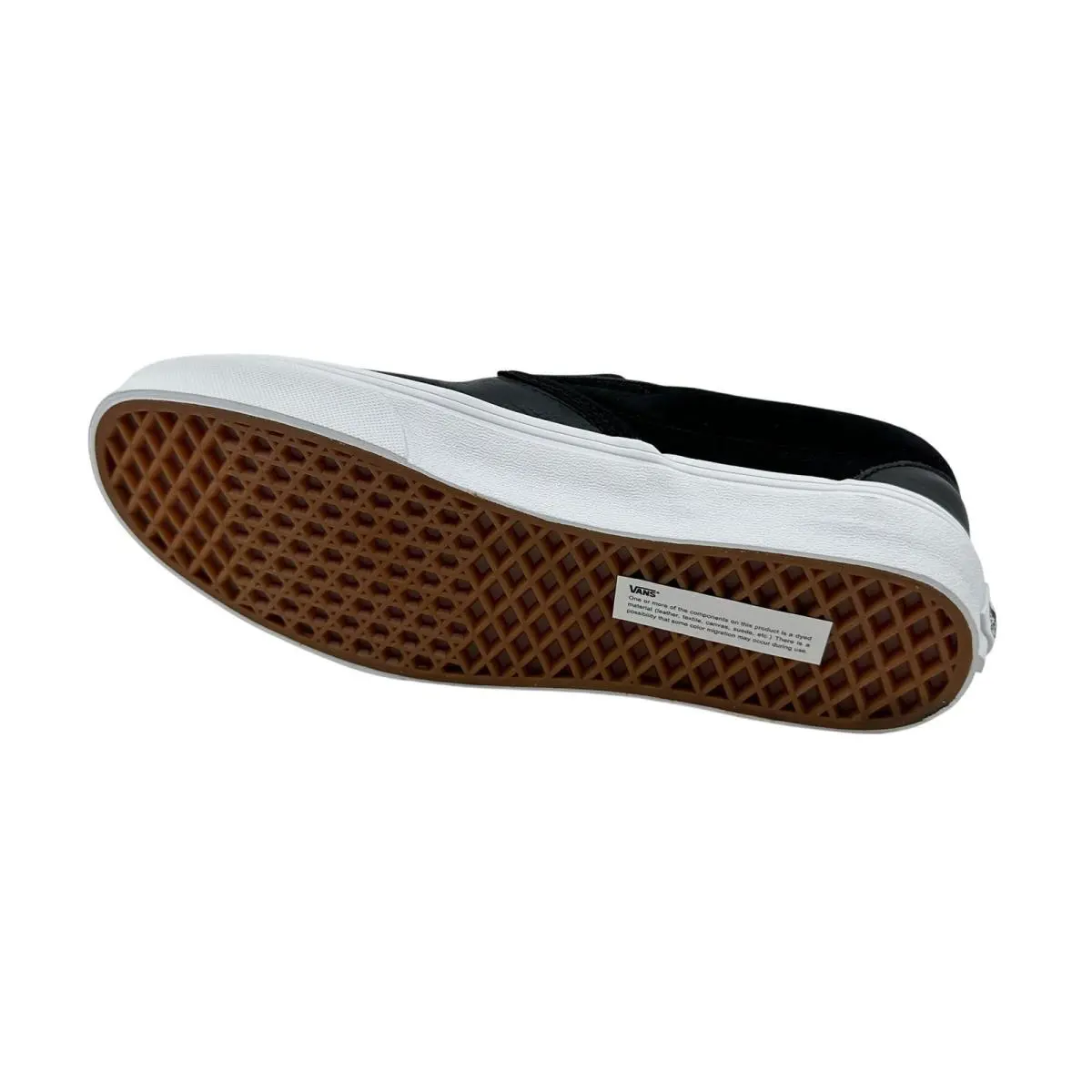 Vans shoes - VANS Classic Slip-On - Classic - VN0A4U382P9 - Black, Manufacturer: Leather Suede Checkerboard Asphalt Black (UPC: 194901282549) 5