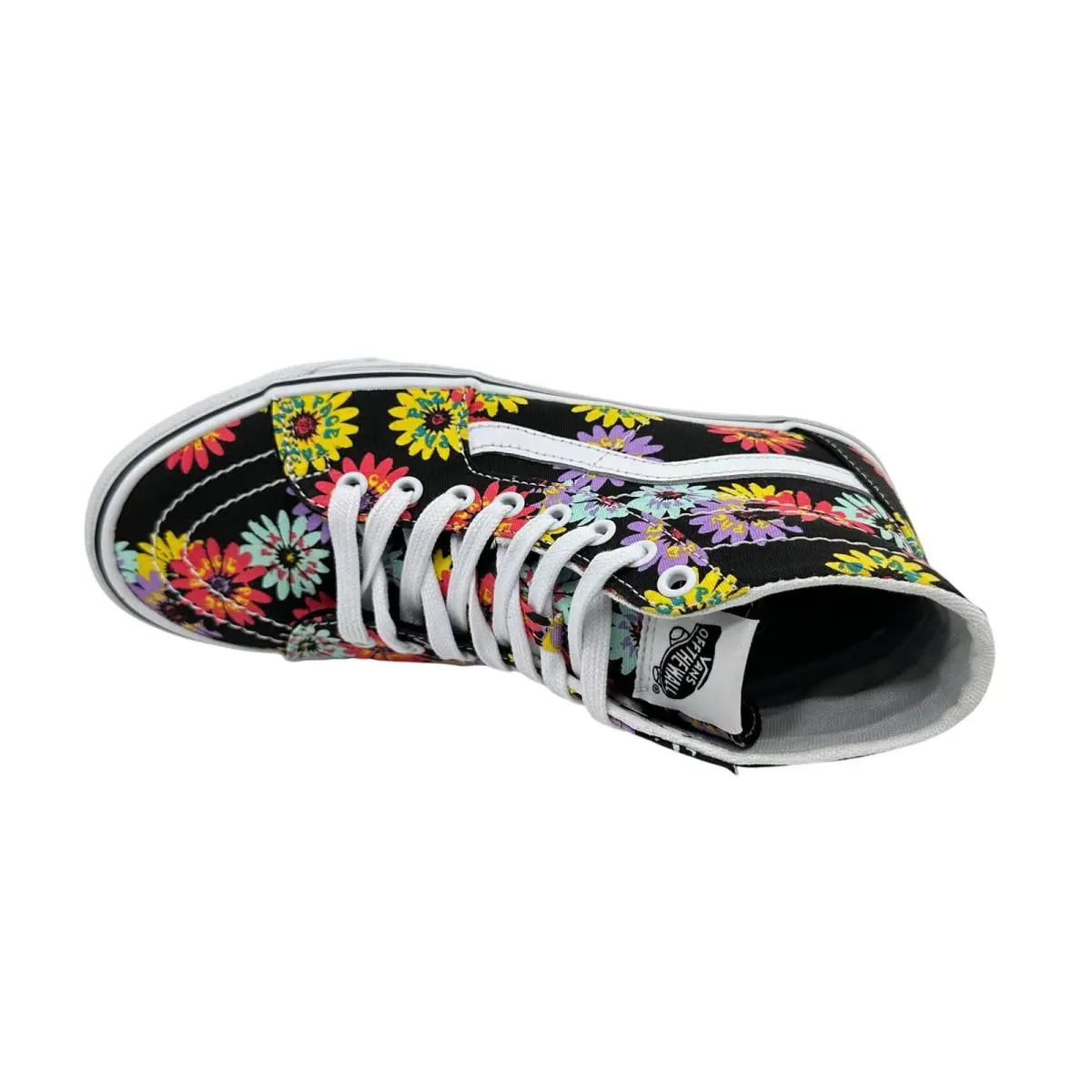 Vans shoes - VANS Sk8-Hi - VN0A5KRUNX0 - Black, Manufacturer: Peace Floral (UPC: 196244822147) 2