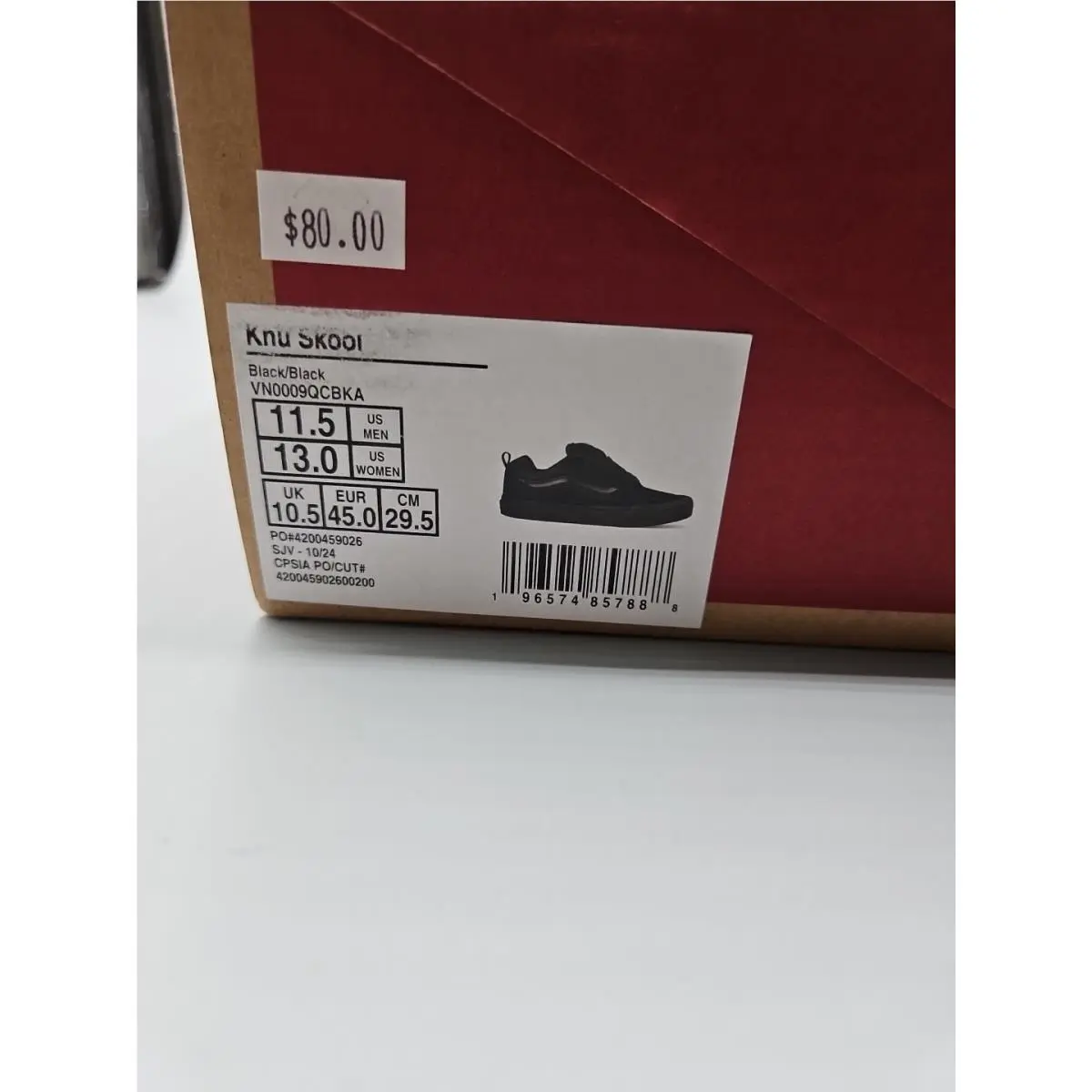 Vans shoes - VANS Knu Skool - Knu Skool - Black 7