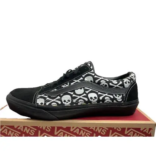 Vans shoes - BLACK/SILVER SKULL - U30 - 3788875050 1