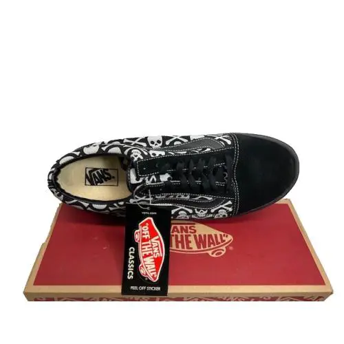 Vans shoes - BLACK/SILVER SKULL - U30 - 3788875050 2