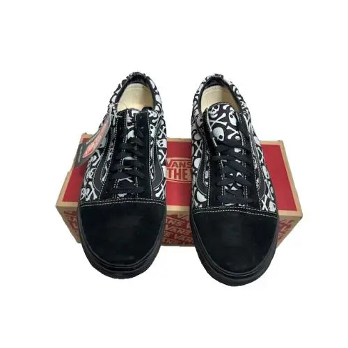 Vans shoes - BLACK/SILVER SKULL - U30 - 3788875050 3