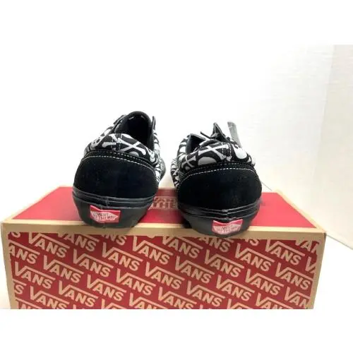 Vans shoes - BLACK/SILVER SKULL - U30 - 3788875050 4