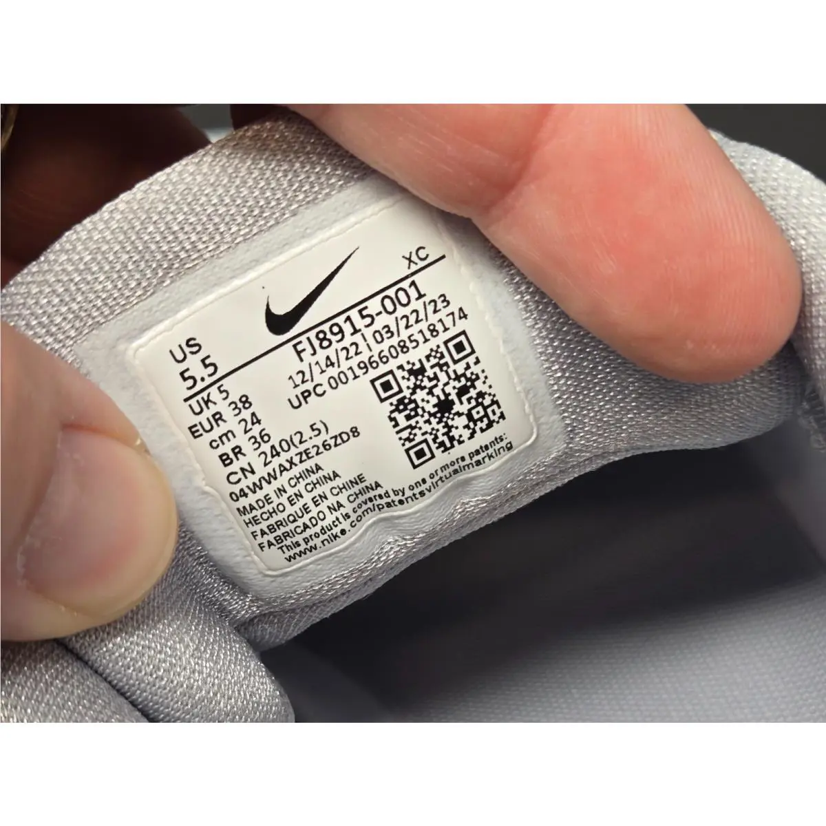 Nike shoes - Nike Zoom GT - Zoom - FJ8915-001 - Gray 5