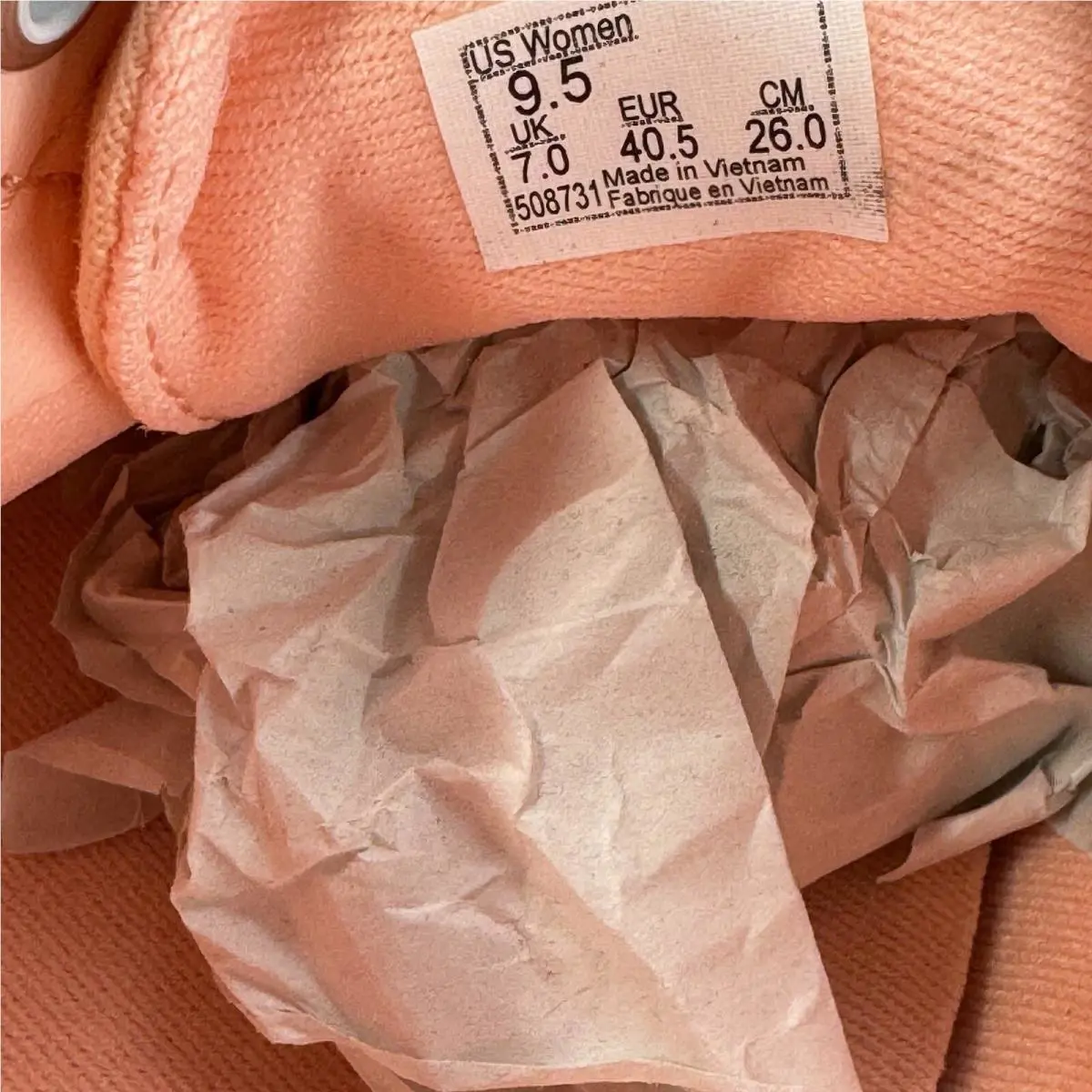 Vans shoes - VANS Ward - Ward - vn0a5htmn4n - Peach Pink (UPC: 196571162039) 13