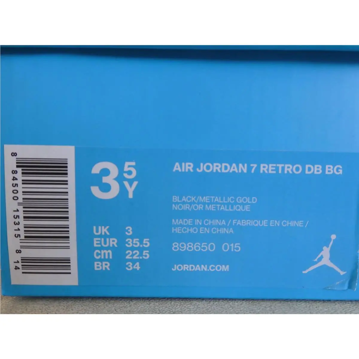 Nike shoes - Air Jordan 7 - Air - 898650-015 - Black 14