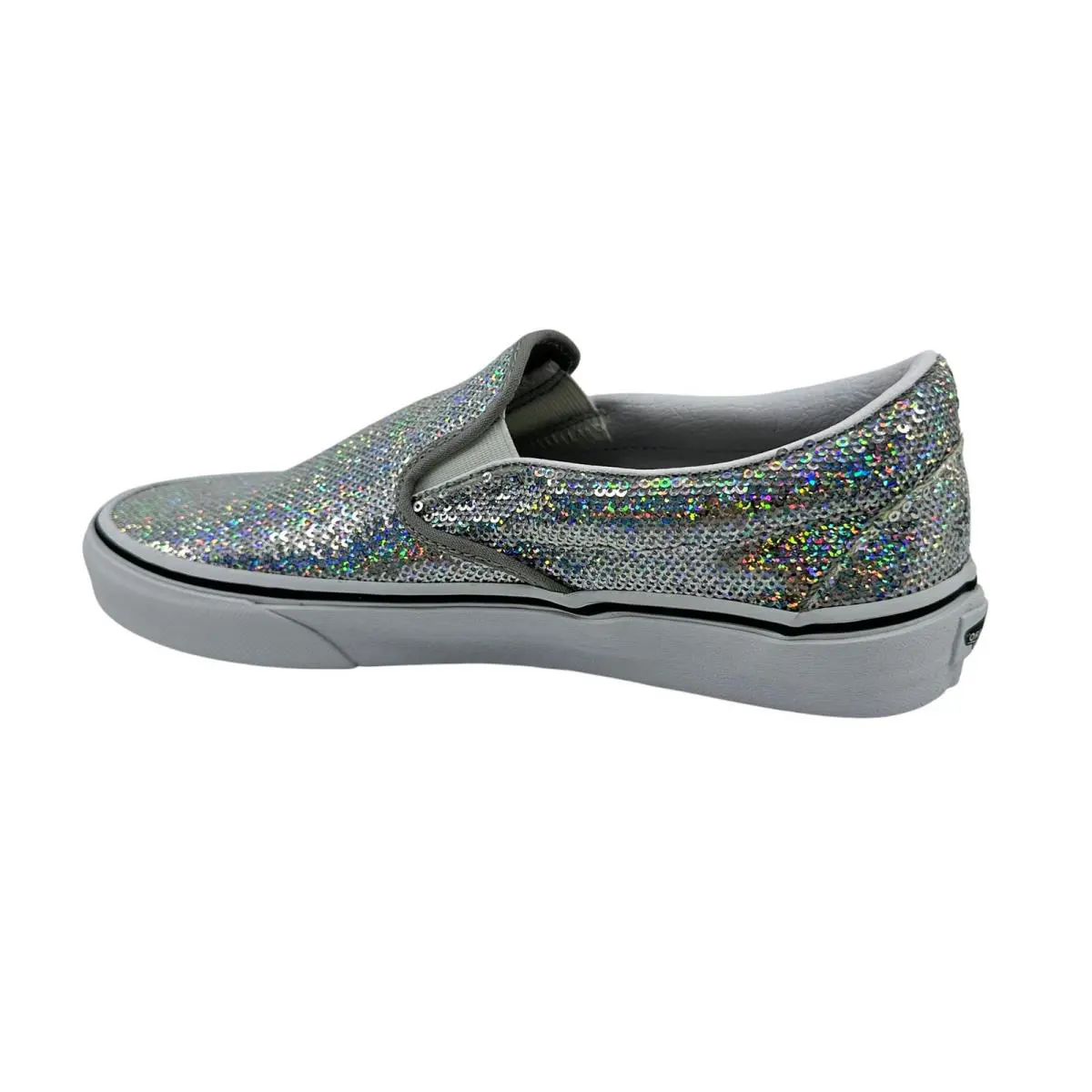 Vans shoes - VANS Classic - Classic - VN0A4U382NJ - Silver, Manufacturer: Micro Sequins Silver True White (UPC: 194901276043) 1