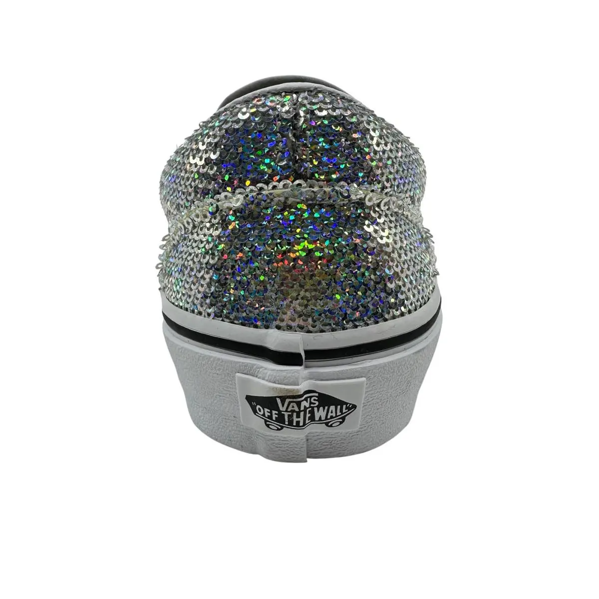 Vans shoes - VANS Classic - Classic - VN0A4U382NJ - Silver, Manufacturer: Micro Sequins Silver True White (UPC: 194901276043) 3