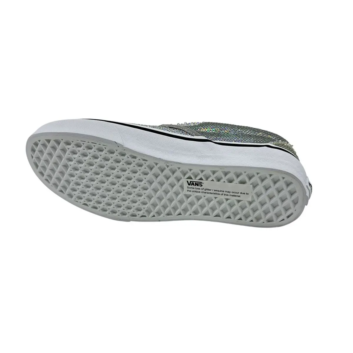 Vans shoes - VANS Classic - Classic - VN0A4U382NJ - Silver, Manufacturer: Micro Sequins Silver True White (UPC: 194901276043) 4