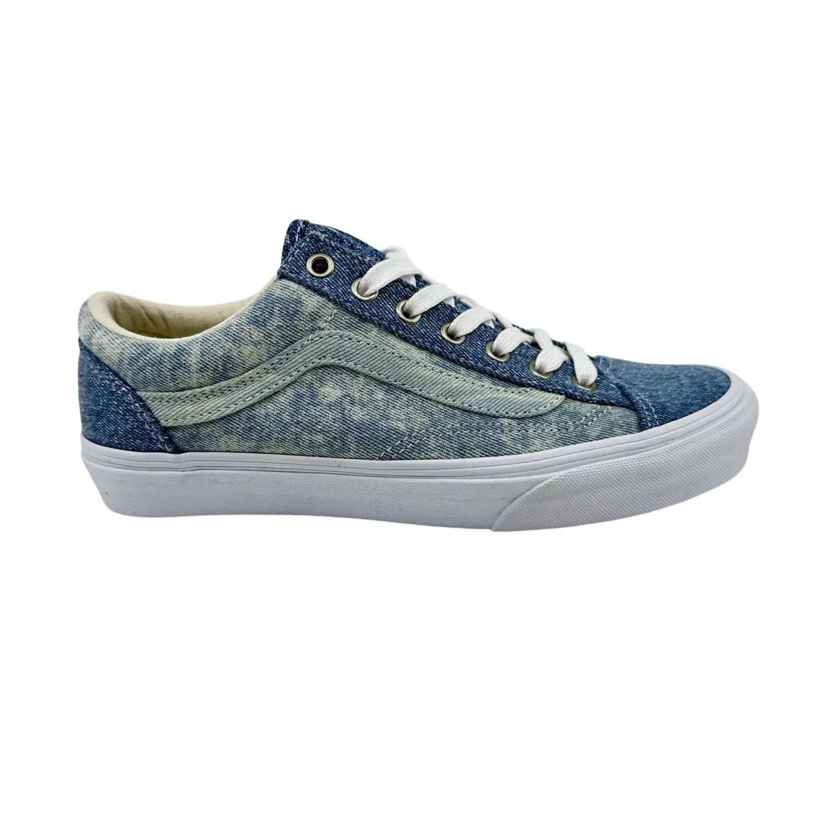 Vans Style 36 Denim Multi Womens Size 8.5 Athletic Sneaker - Blue, Manufacturer: Denim Multi