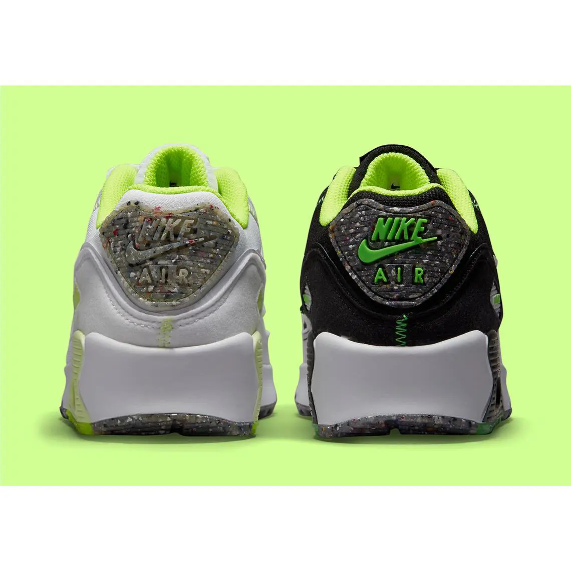 Nike shoes - Black, White, Iron Grey, Volt 9