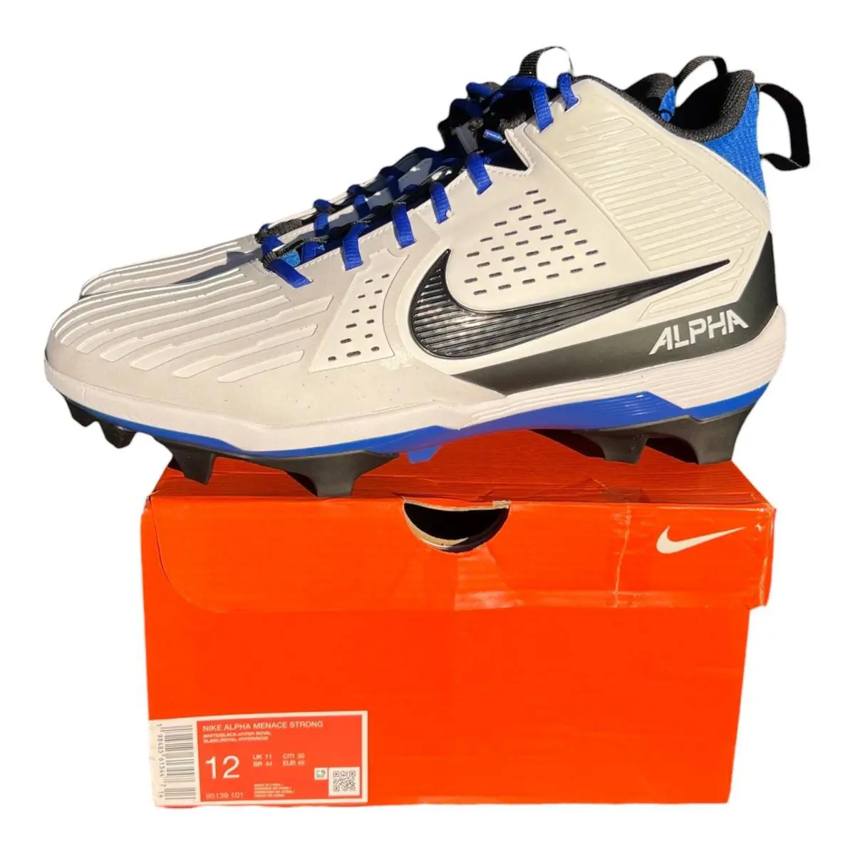 Nike shoes - Nike Alpha Menace Strong - Alpha Menace Strong - White/Blue 0