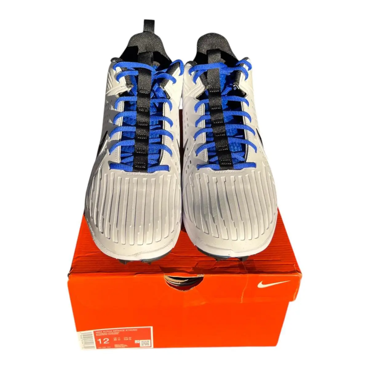 Nike shoes - Nike Alpha Menace Strong - Alpha Menace Strong - White/Blue 1