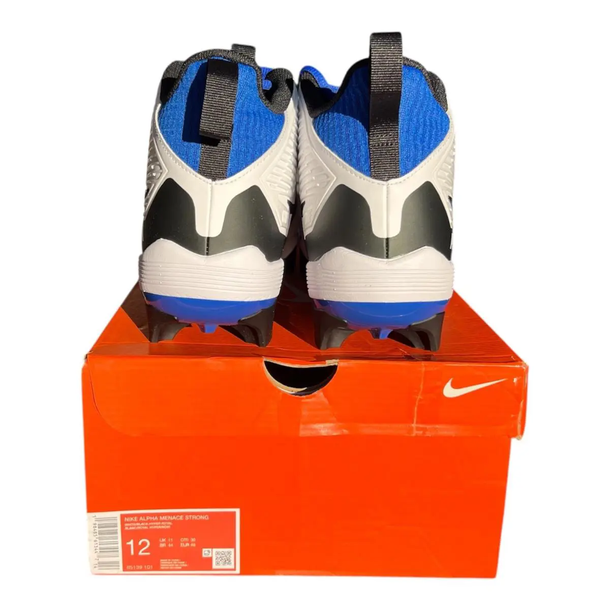 Nike shoes - Nike Alpha Menace Strong - Alpha Menace Strong - White/Blue 2