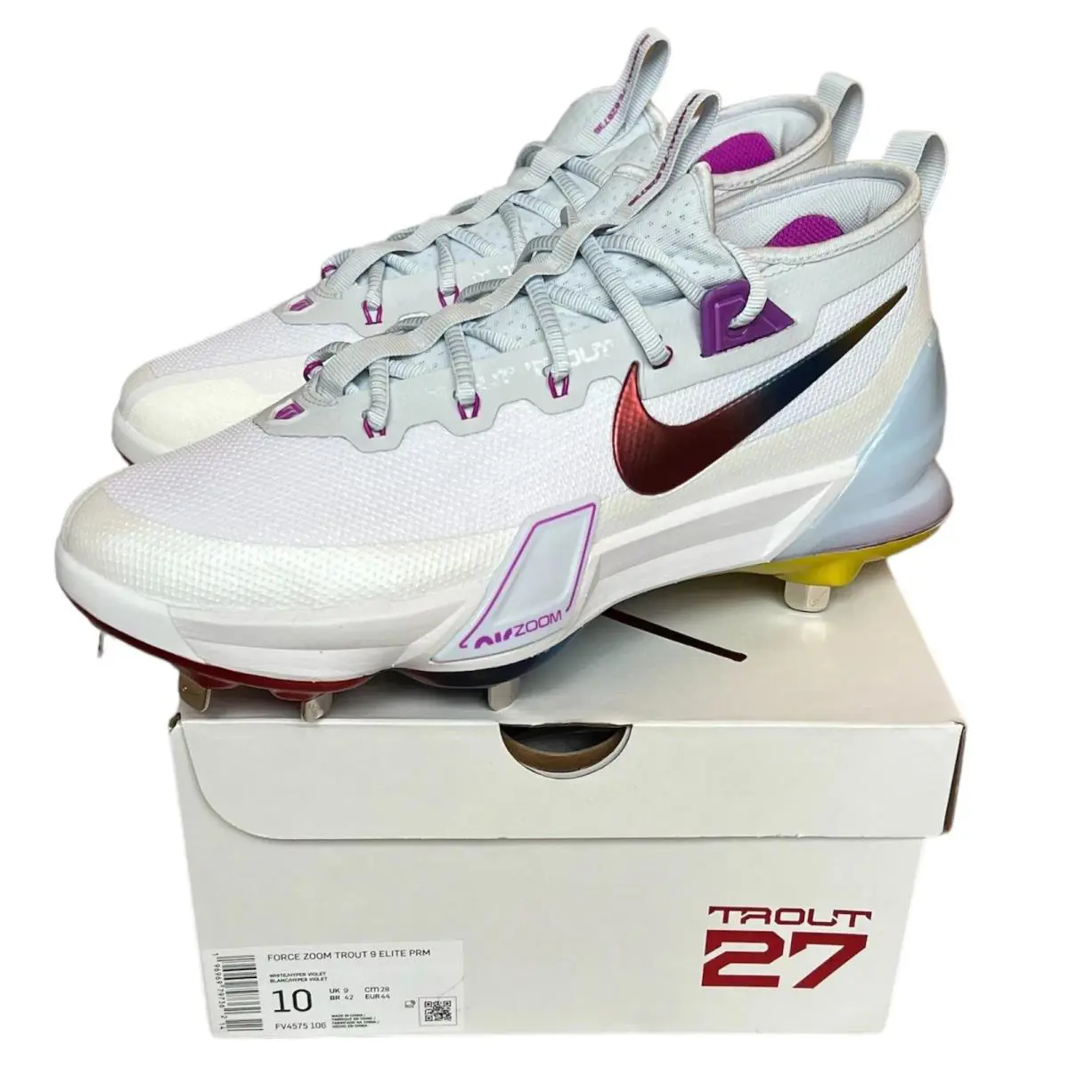 Nike shoes - Nike Force Zoom Trout 9 Elite - White 0