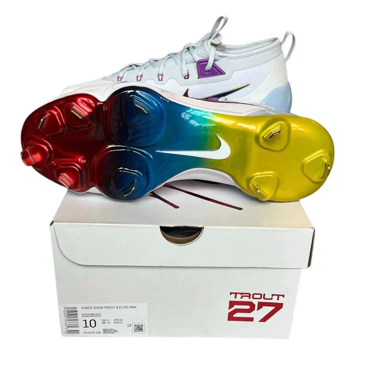 Nike shoes - Nike Force Zoom Trout 9 Elite - White 3