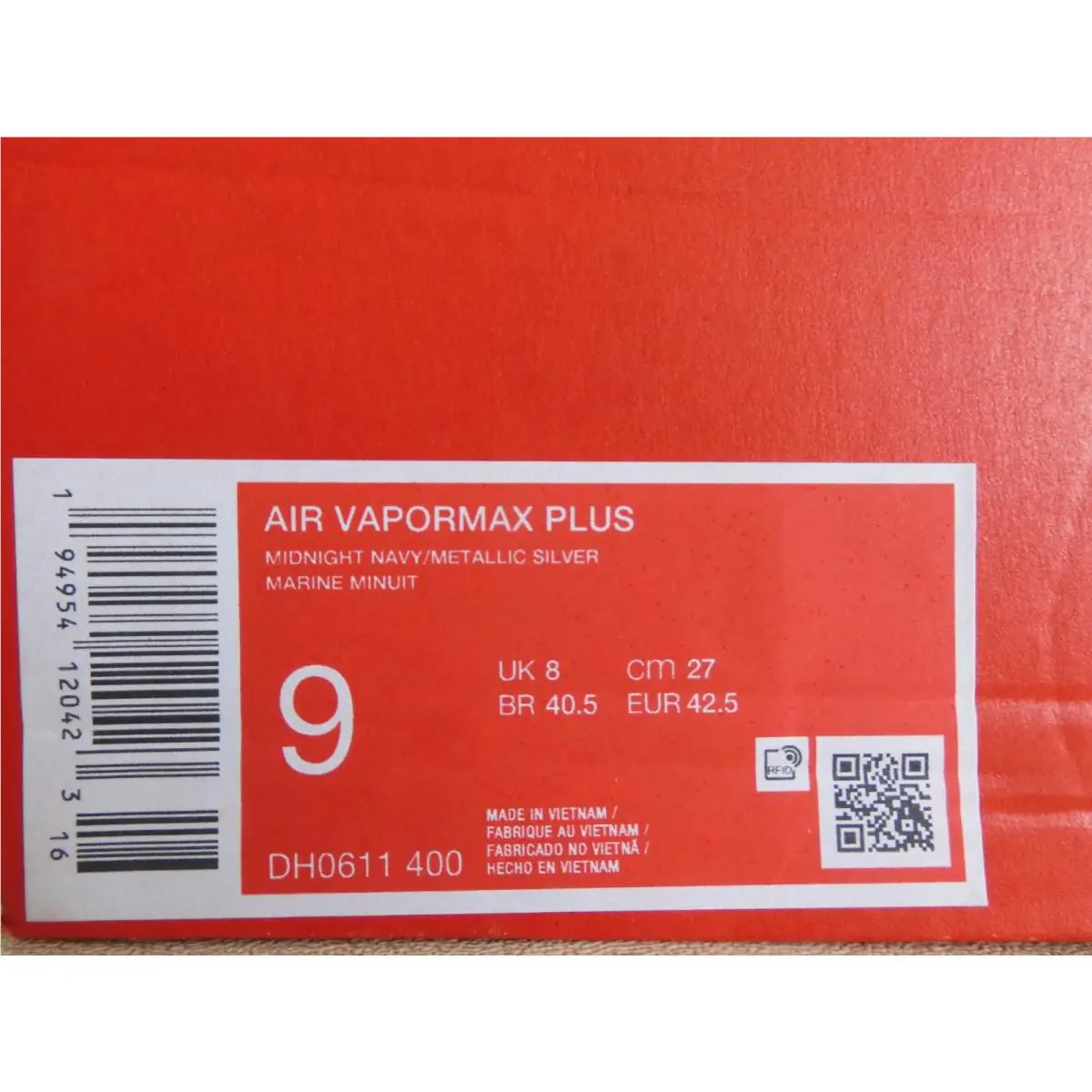 Nike shoes - Nike Air Vapormax Plus - Air Vapormax Plus - DH0611-400 - Blue 14