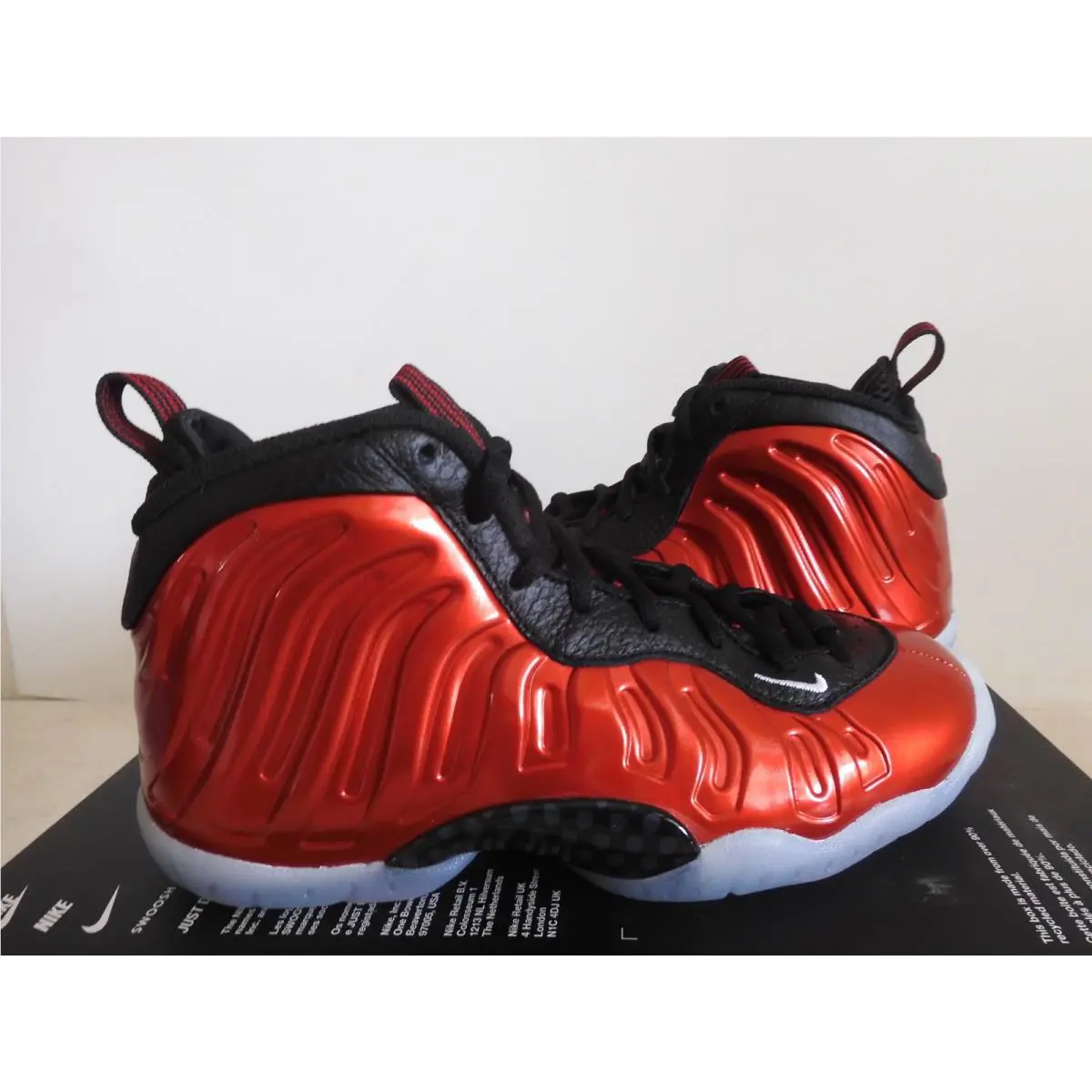 Nike shoes - Nike Little Posite - Little Posite - Red 0