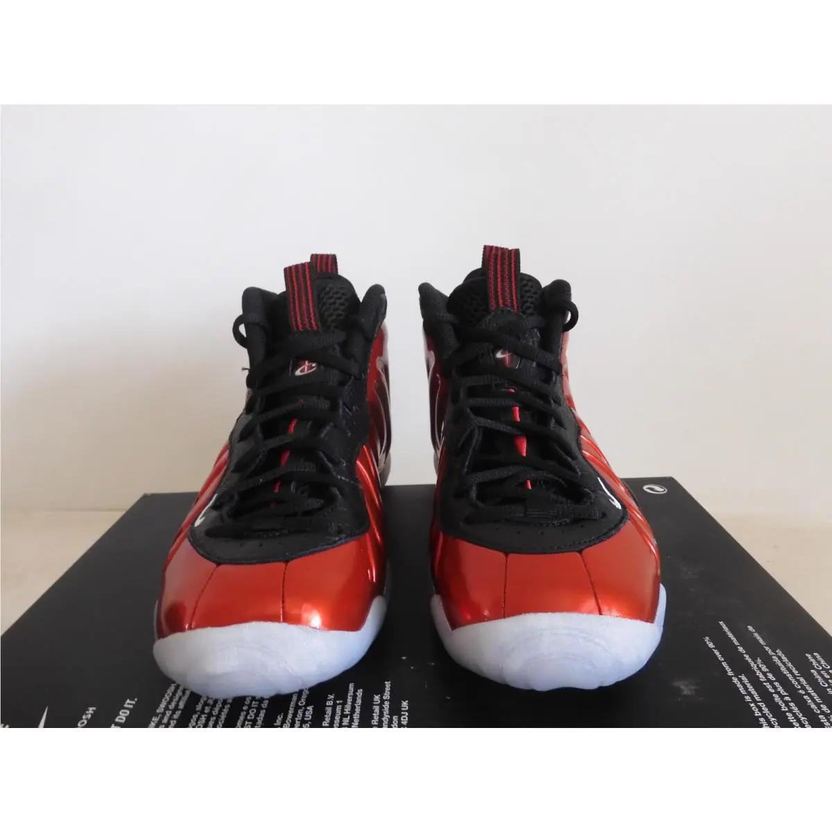 Nike shoes - Nike Little Posite - Little Posite - Red 2