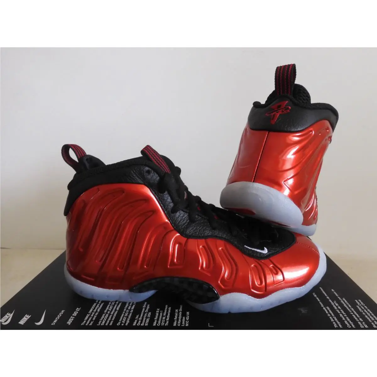 Nike shoes - Nike Little Posite - Little Posite - Red 9