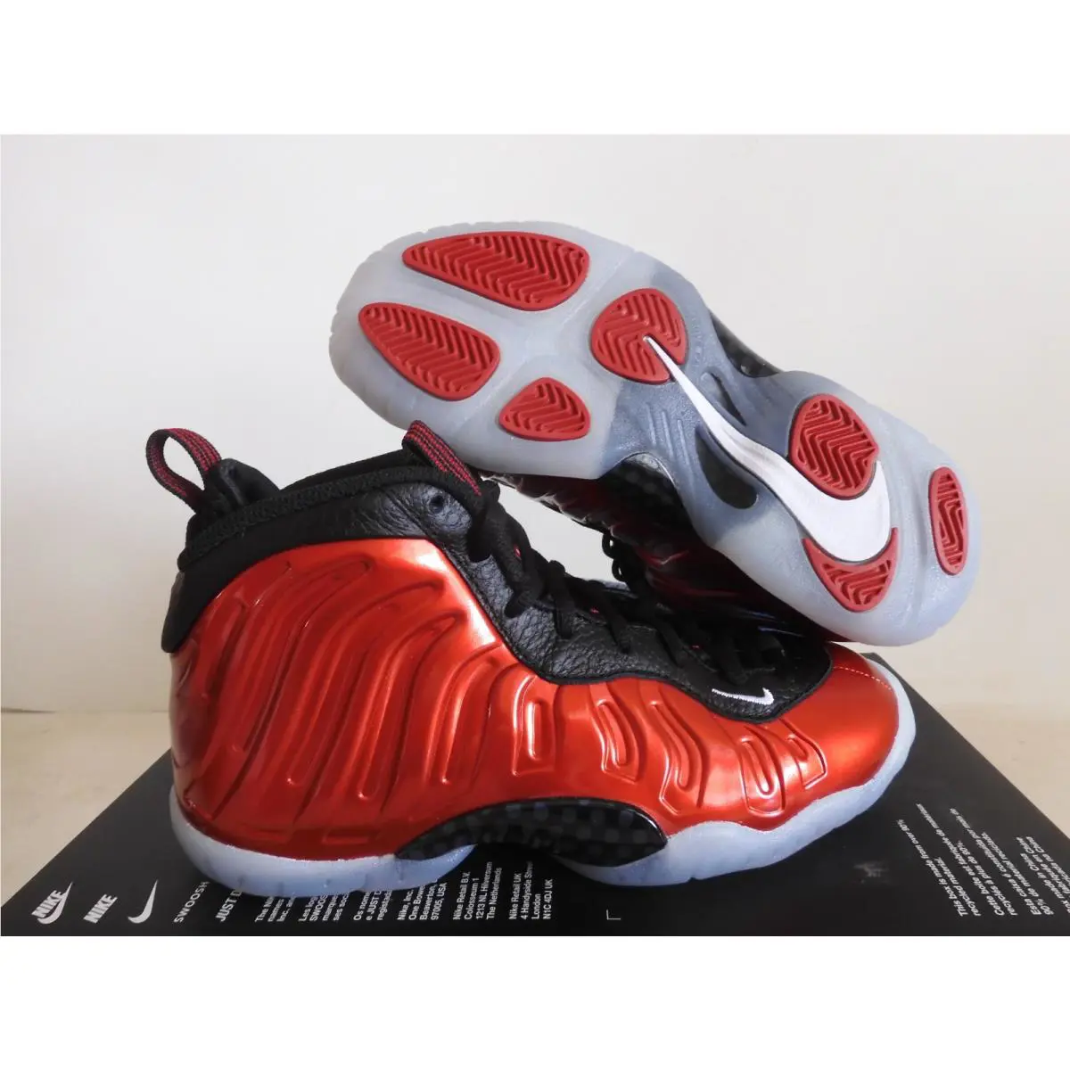 Nike shoes - Nike Little Posite - Little Posite - Red 7