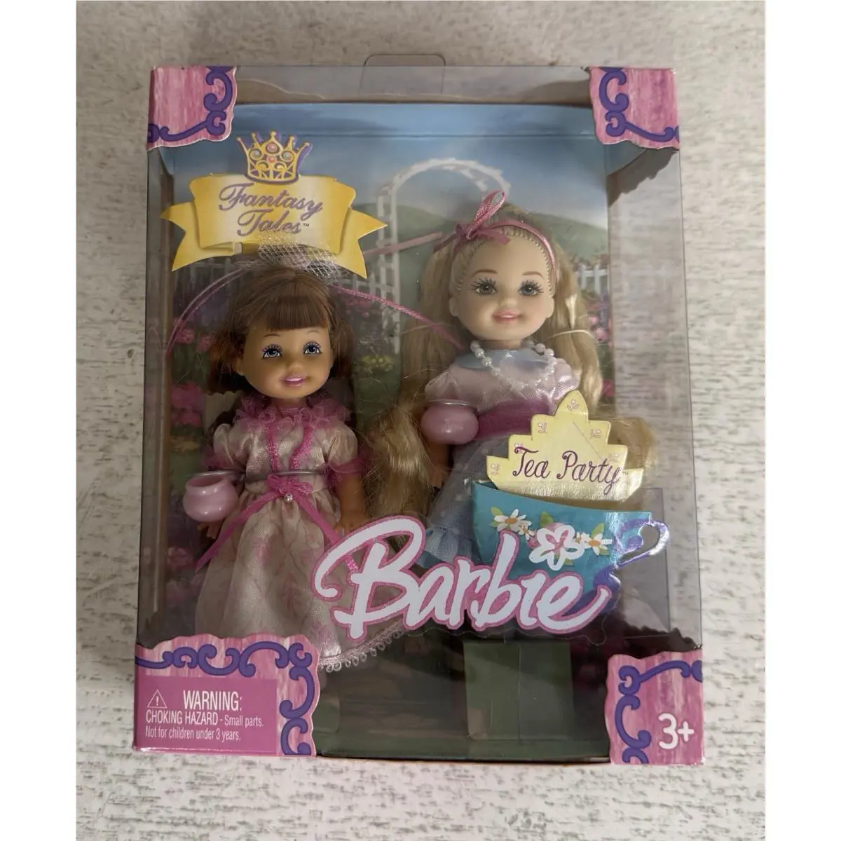 New/sealed Barbie Fantasy Tales Tea Party - G8381 Mattel 2004