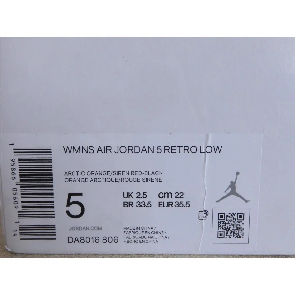 Nike shoes - Air Jordan 5 - Air - DA8016-806 - Pink 6