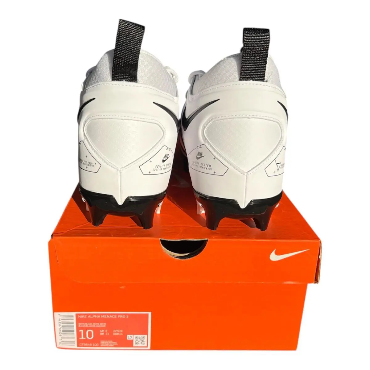 Nike shoes - Nike Alpha Menace Pro 3 - White 2