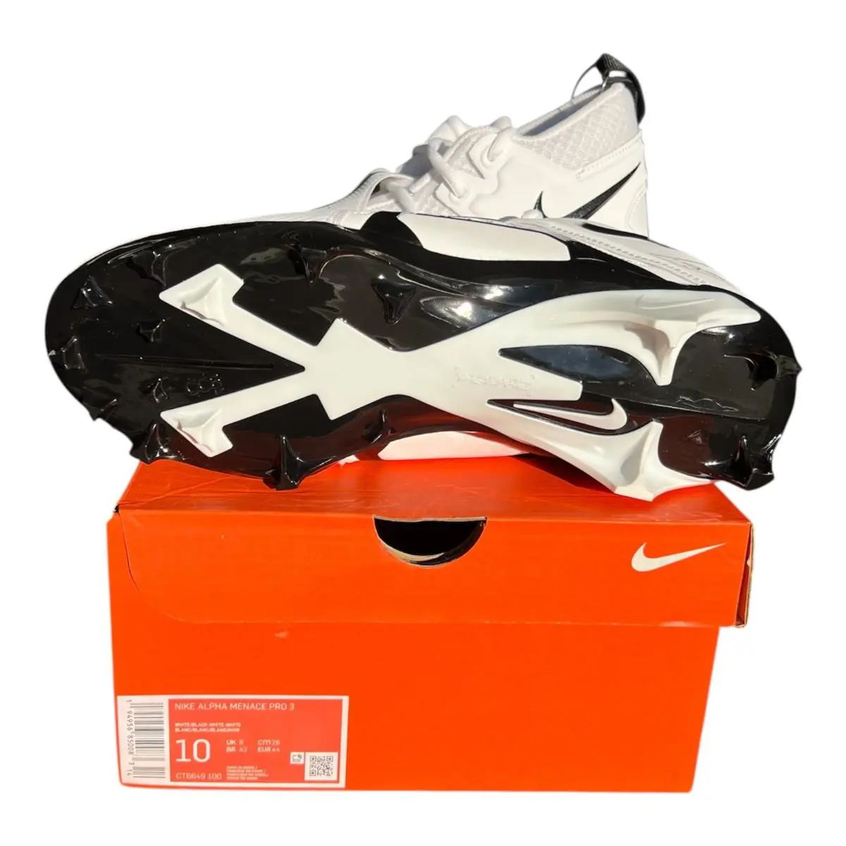 Nike shoes - Nike Alpha Menace Pro 3 - White 3