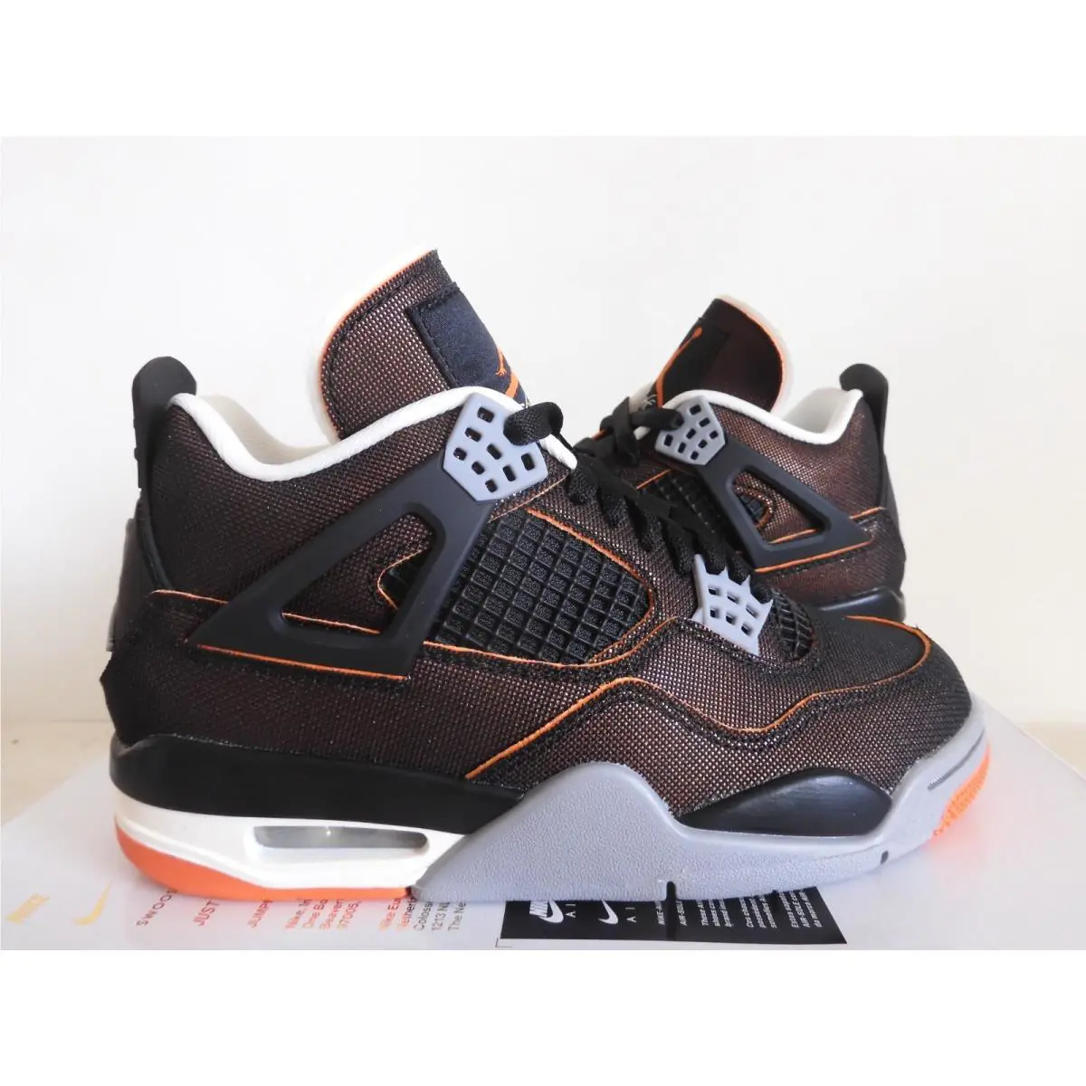 Nike shoes - Air Jordan 4 - Air - CW7183-100 - Black 0