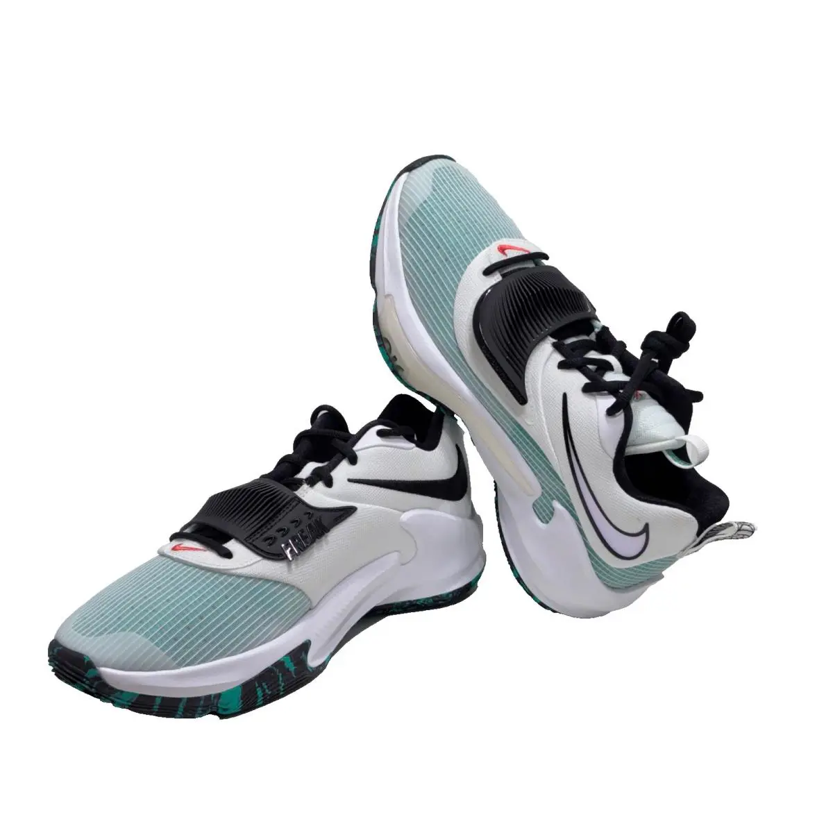 Nike shoes - Nike Zoom Freak 3 - Zoom Freak - DA0694-101 - WHITE/BLACK-CLEAR EMERALD 6