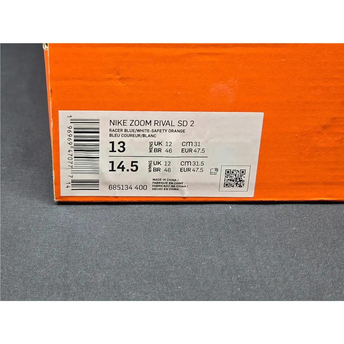 Nike shoes - Nike Zoom Rival - Zoom Rival - 685134-400 - Blue 7